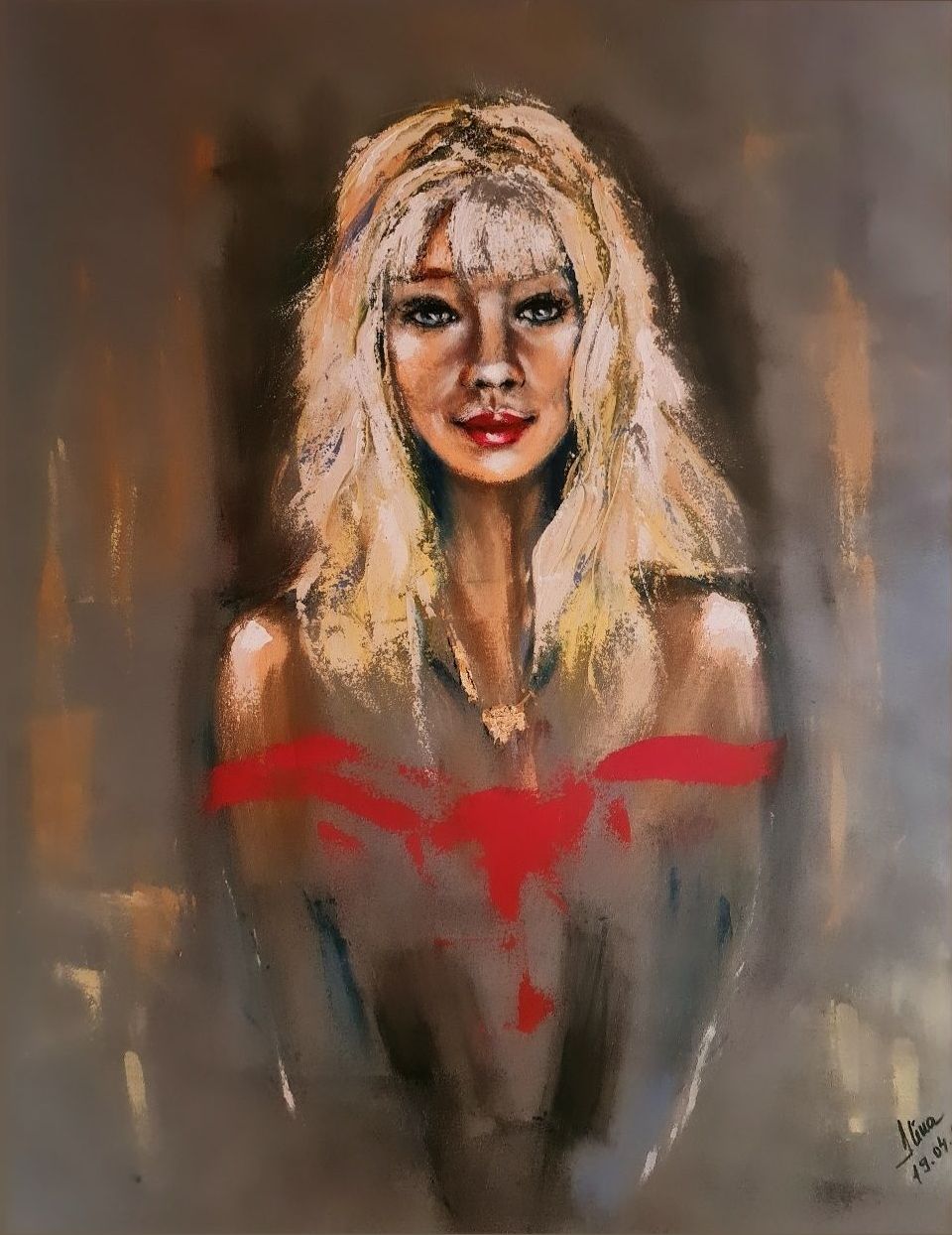 ArteDiAlina.com painting: some like it blonde